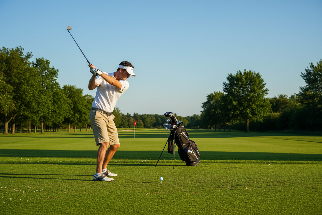Golfing