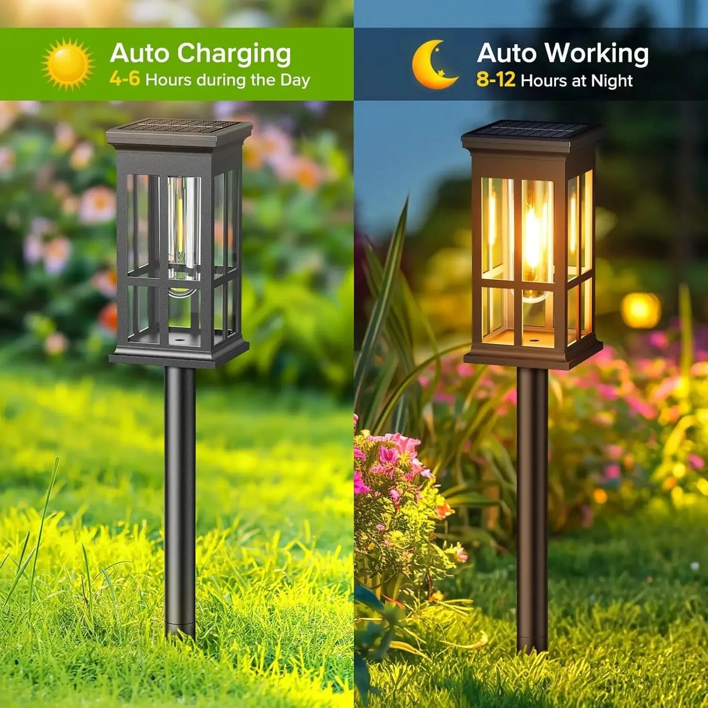 Solar Pathway Light Outdoor Solar Lamp Waterproof