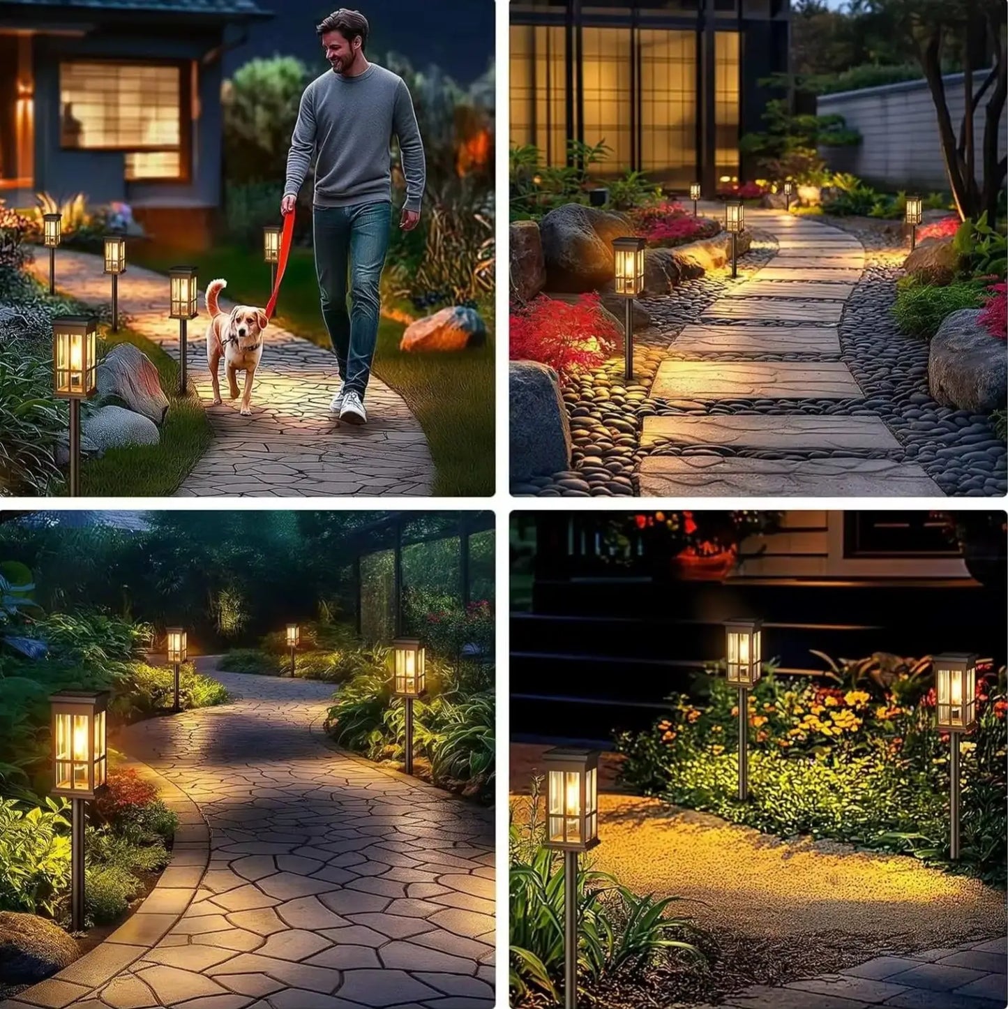Solar Pathway Light Outdoor Solar Lamp Waterproof