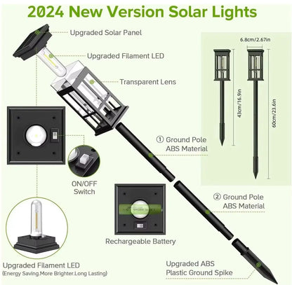 Solar Pathway Light Outdoor Solar Lamp Waterproof