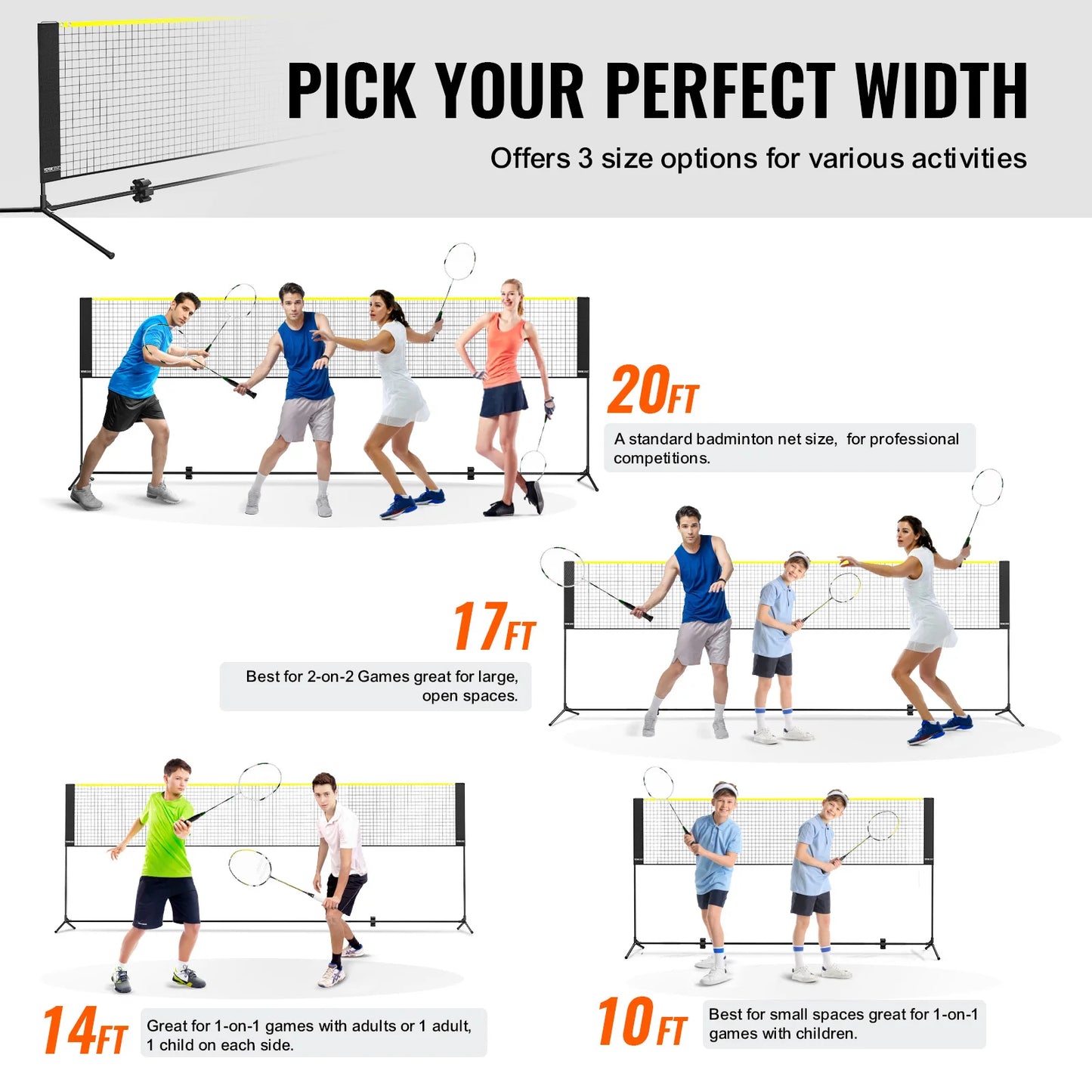 10/14/17FT Badminton Net Volleyball Net