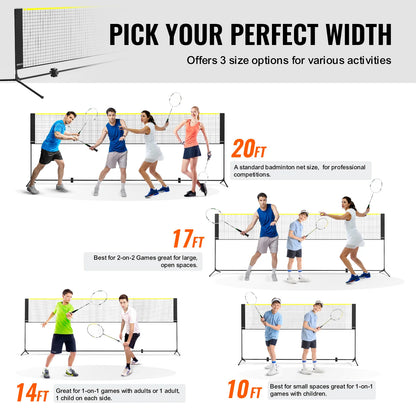 10/14/17FT Badminton Net Volleyball Net