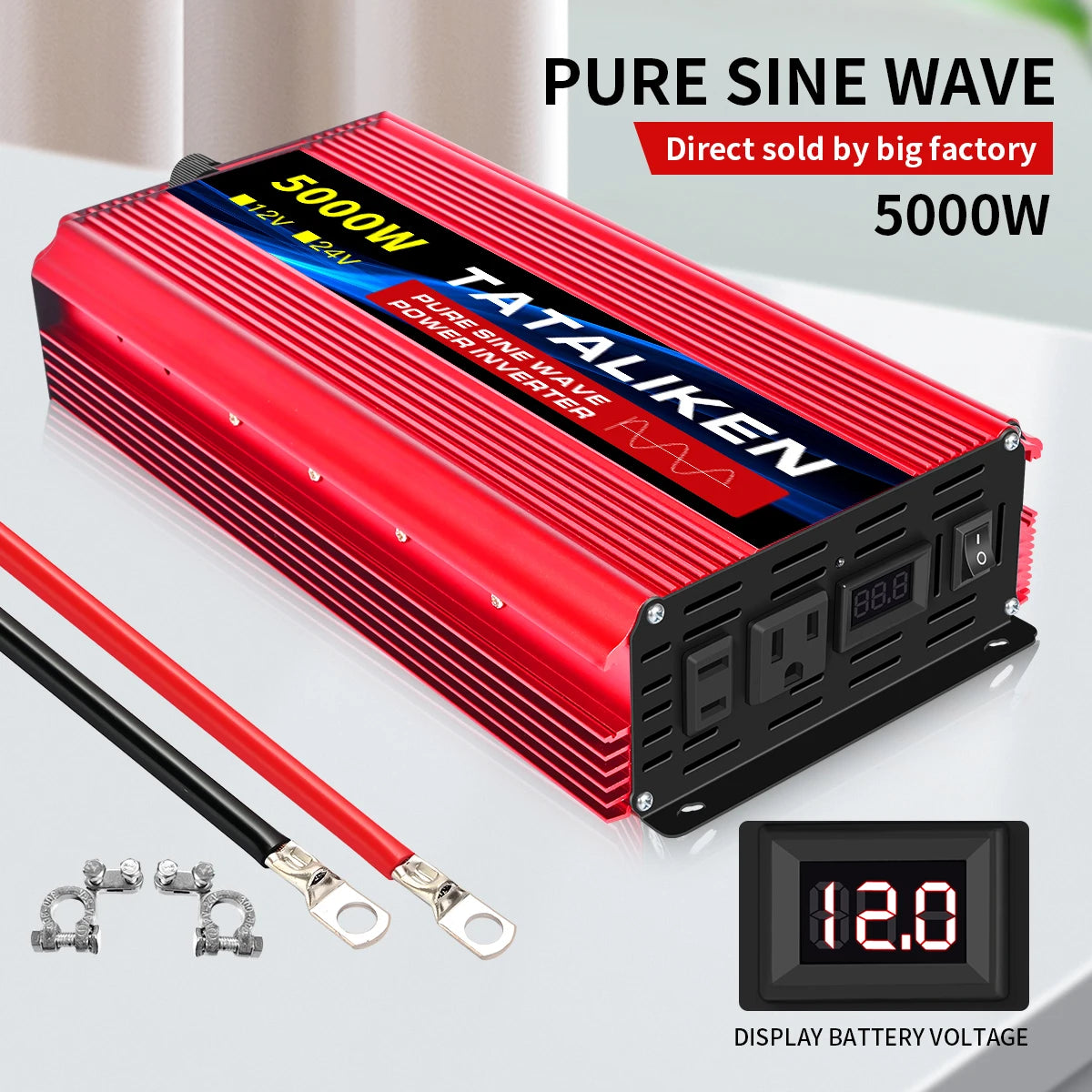 Pure Sine Wave Inverter 12v converter