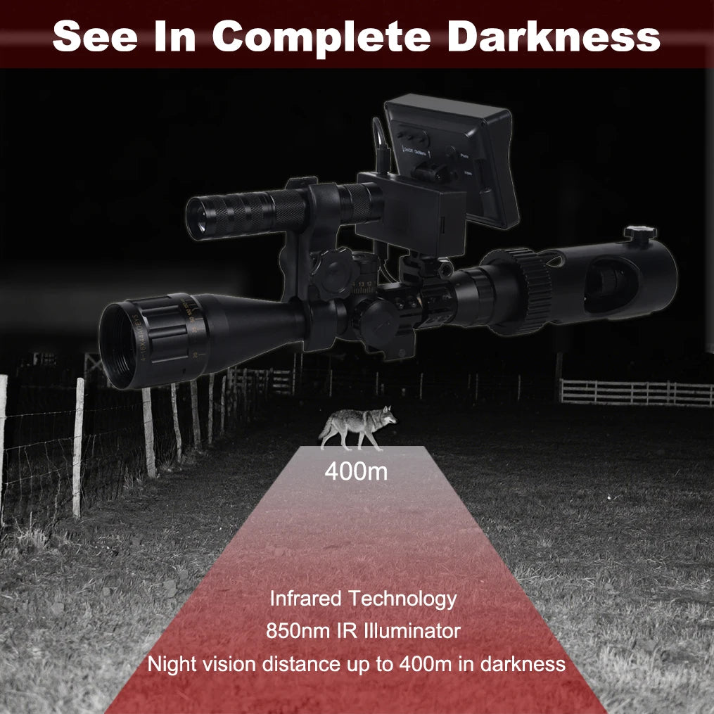 Digital Night Vision Riflescope Scope Camera