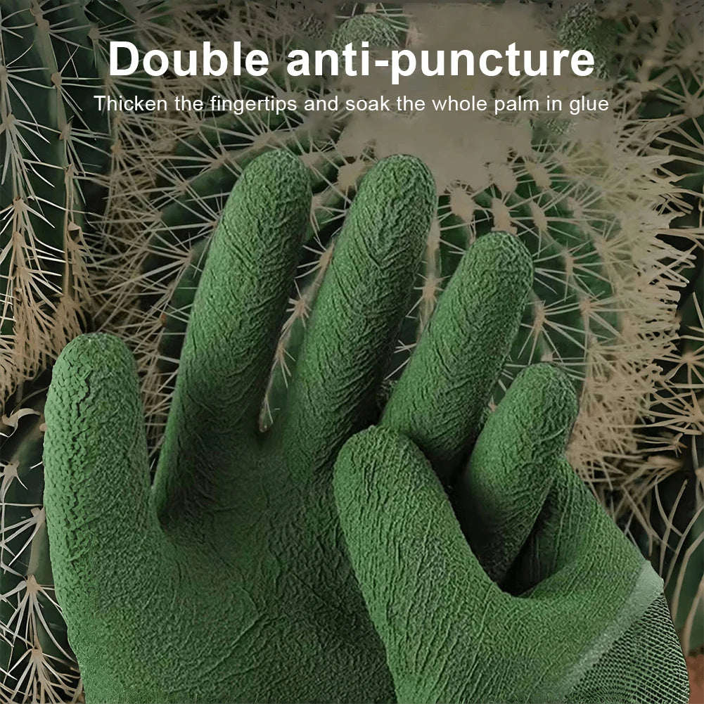 1-10 Pairs Gardening Gloves Thorn Proof