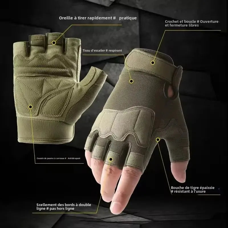 Tactical Gloves Half Finger Shooting