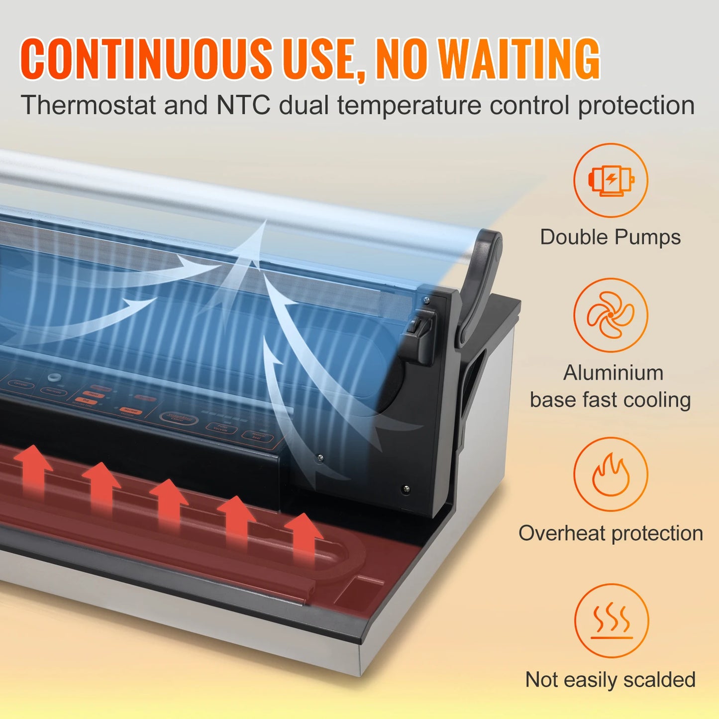 Vacuum Sealer Machine Food Packager