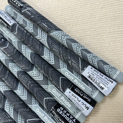 13 pieces of grey Golf Pride MCC PLUS4