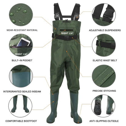 Fishing Wader Waterproof Chest Boots