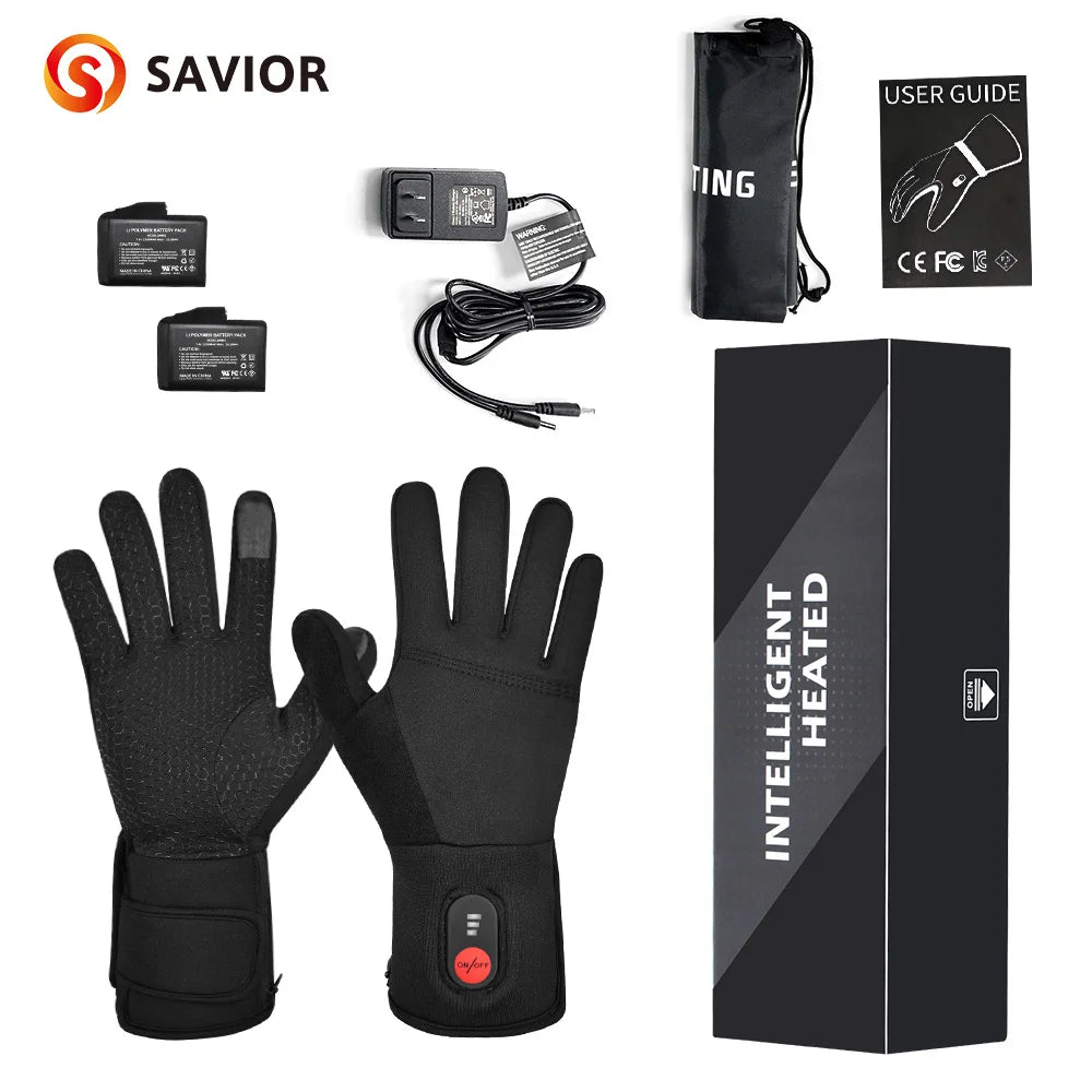 Rechargeable Heated Gloves Liner Electric