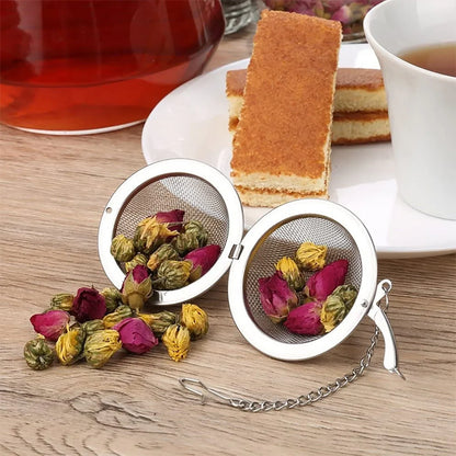 10-2pcs Stainless Loose Tea Ball Diffuser