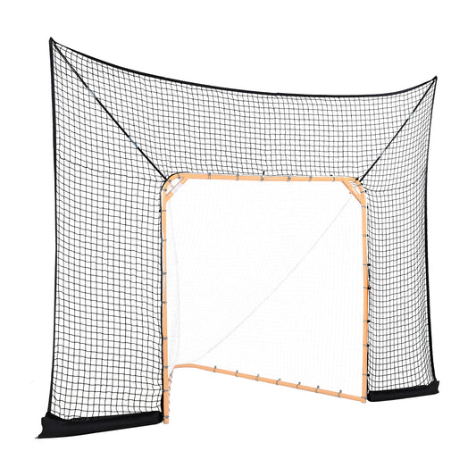 Hockey and Lacrosse Goal Backstop 12x9 ft Lacrosse