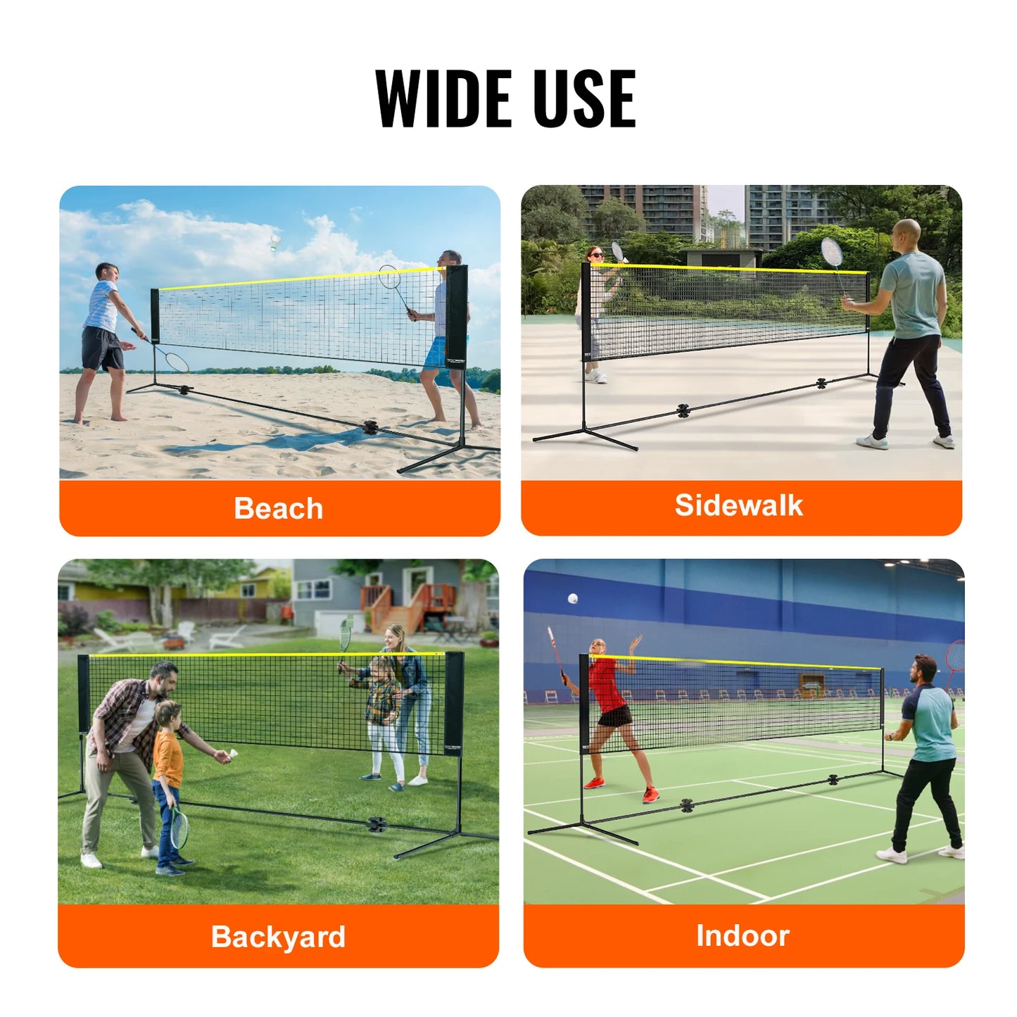 10/14/17FT Badminton Net Volleyball Net