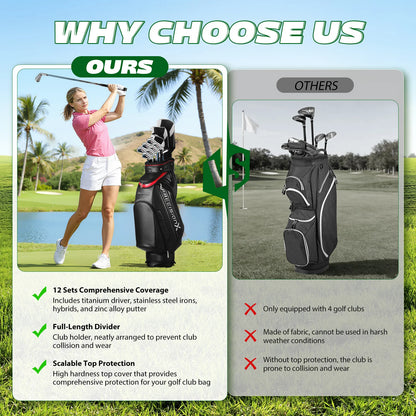 1 Set Men's Golf Club Set