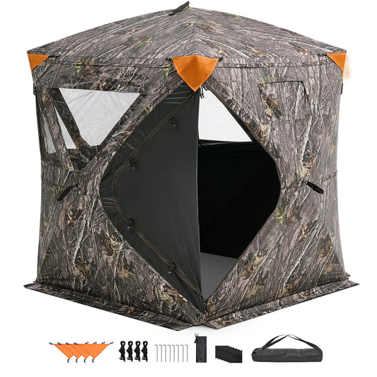 Hunting Blind, 270° See Through Ground Blind