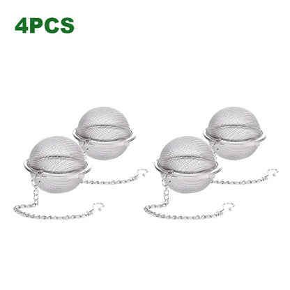 10-2pcs Stainless Loose Tea Ball Diffuser
