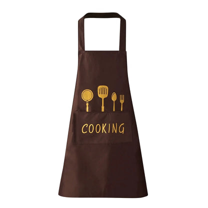Printed Apron Unisex Kitchen Cooking