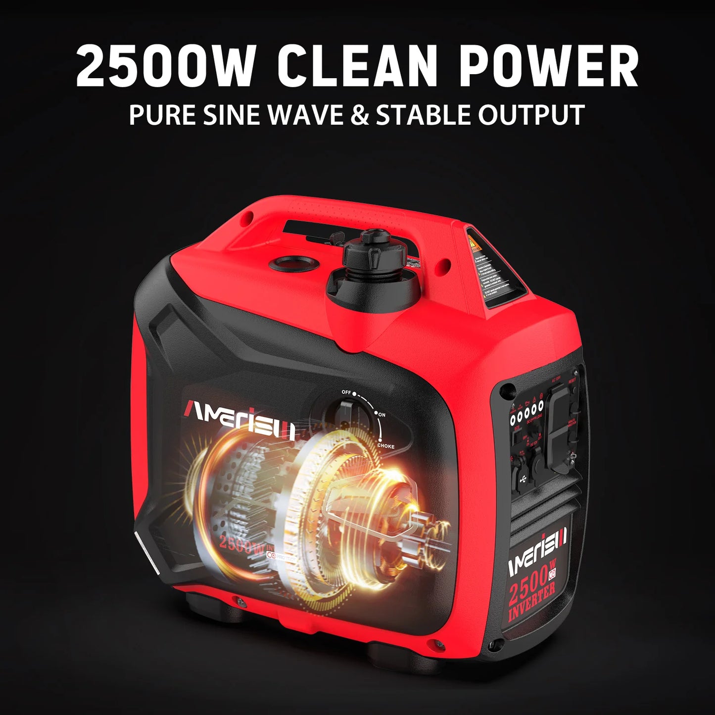 Gas Powered Portable Inverter Generator