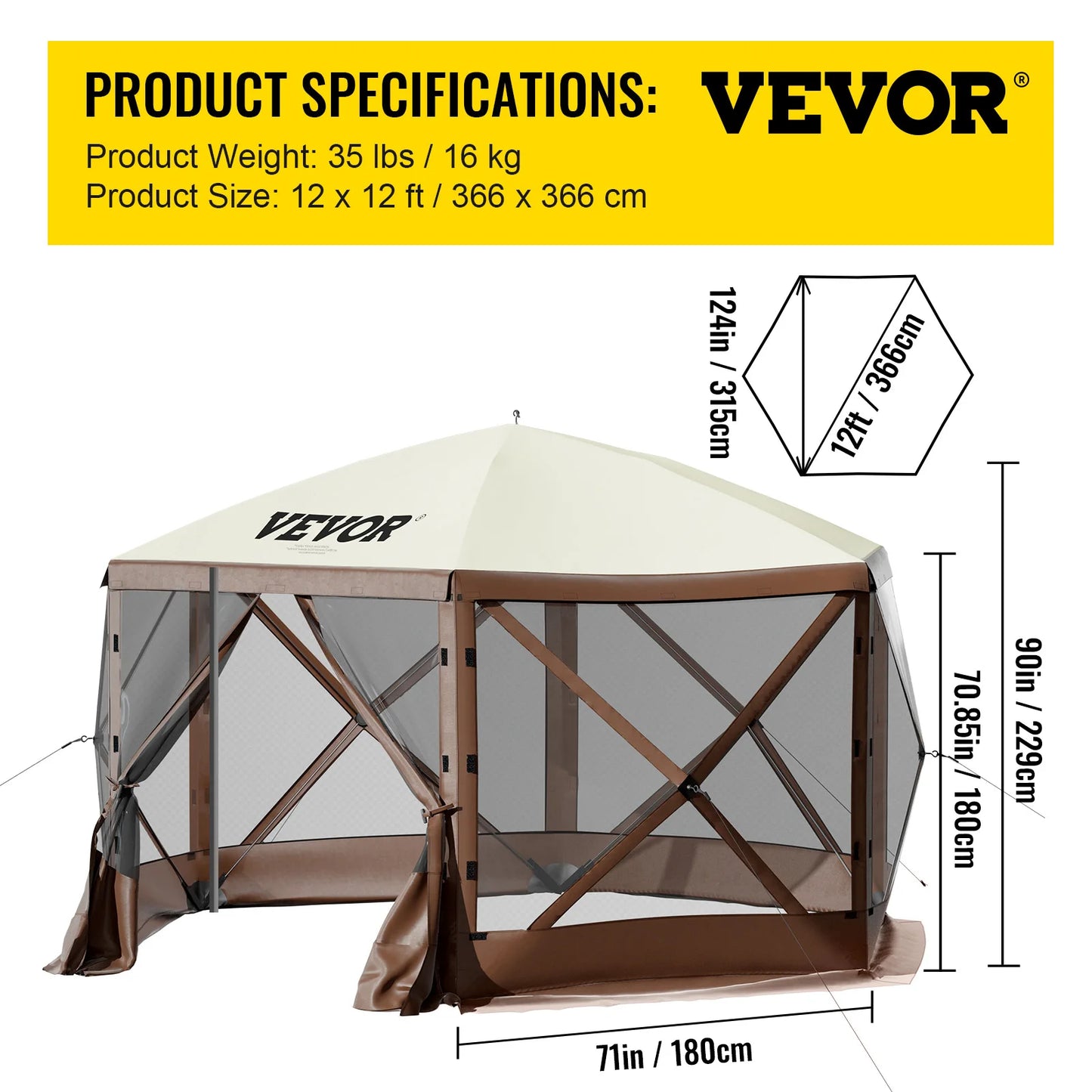 Pop-up Camping Gazebo Camping Canopy Shelter