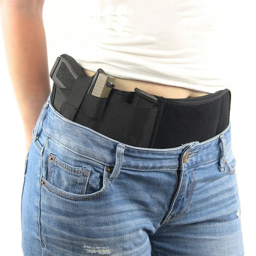 Tactical Portable Belly Holster Concealed Carry