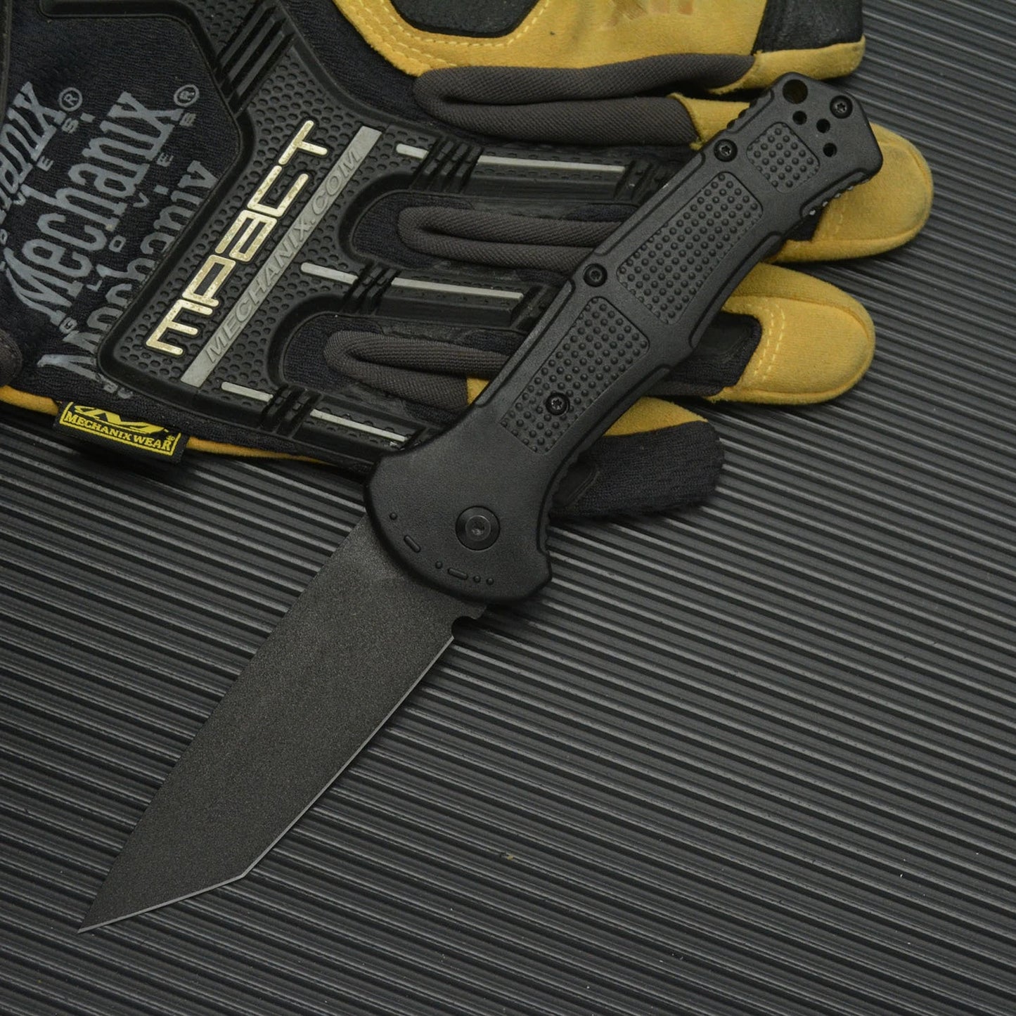 Knife with D2 Blade and Nylon Knife