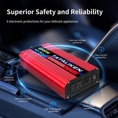 Pure Sine Wave Inverter 12v converter