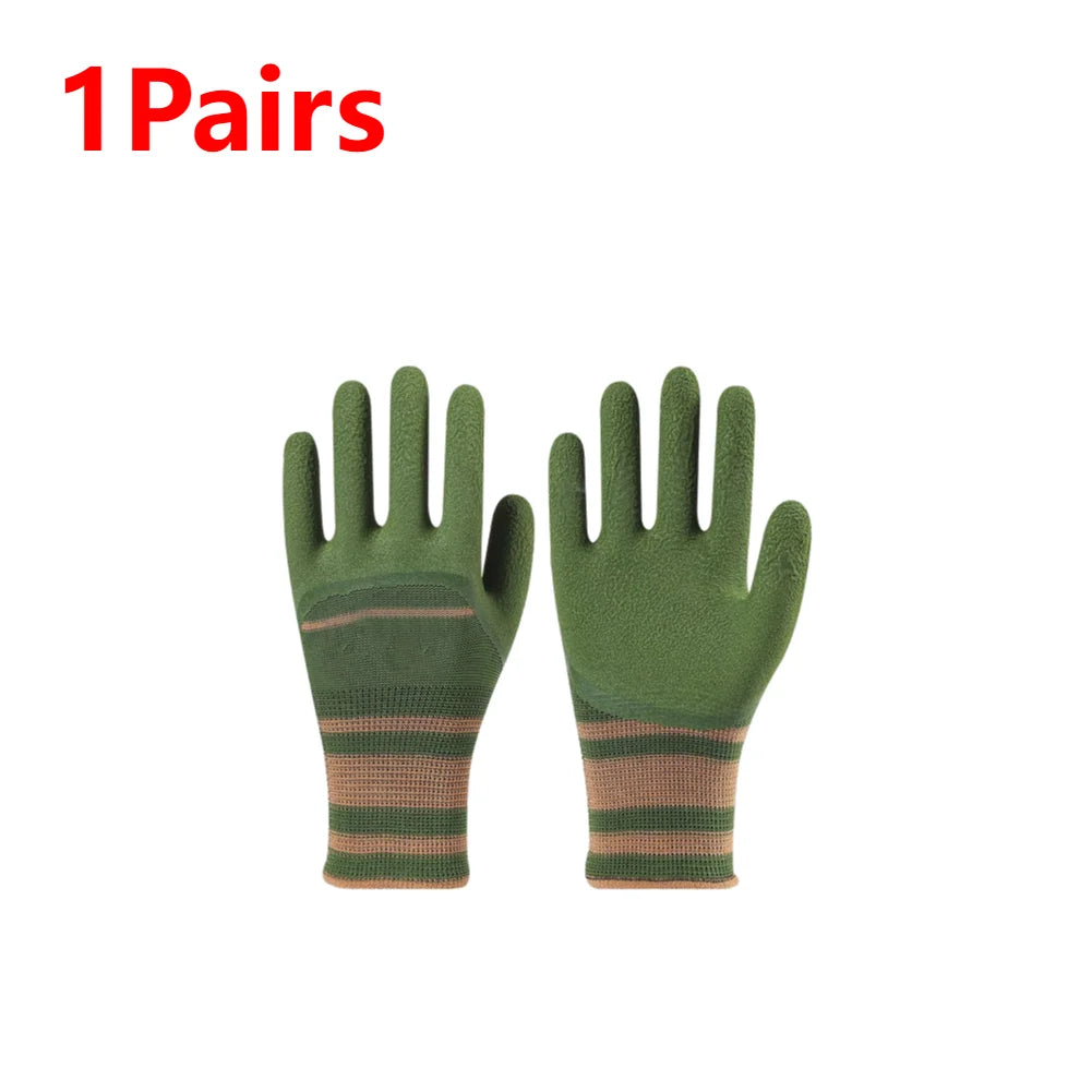 1-10 Pairs Gardening Gloves Thorn Proof