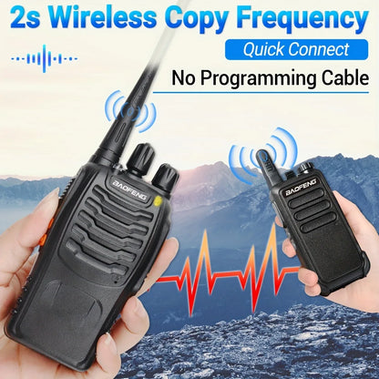 6/8Pcs Walkie Talkie 470MHz Long Range Transceiver