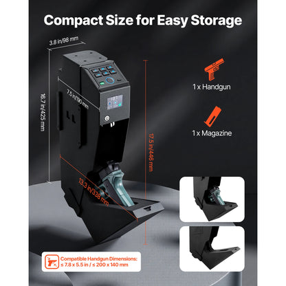 Gun Safe Slider Handgun Safe Fingerprint