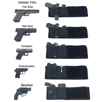 Tactical Portable Belly Holster Concealed Carry
