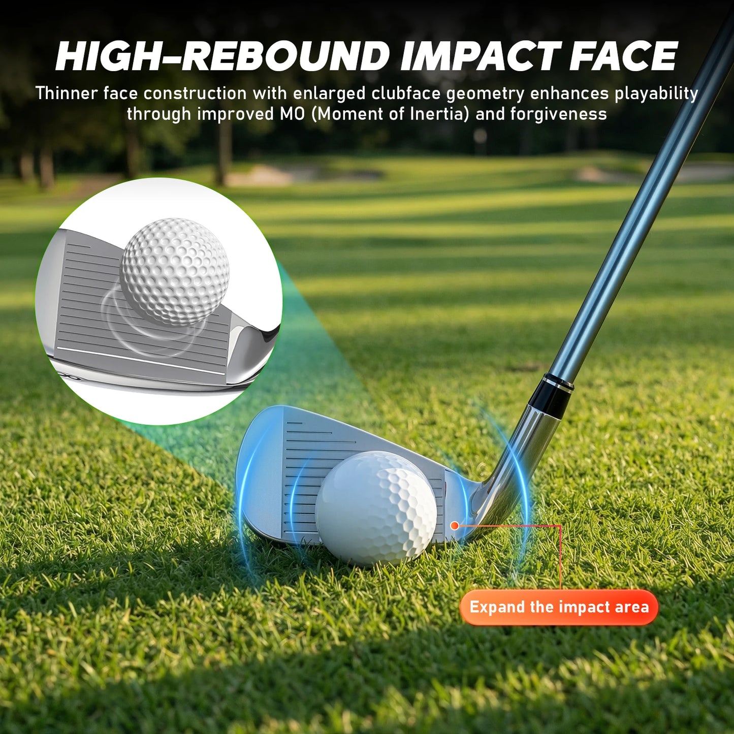1 Set Men's Golf Club Set