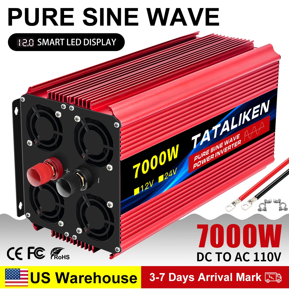 Pure Sine Wave Inverter 12v converter