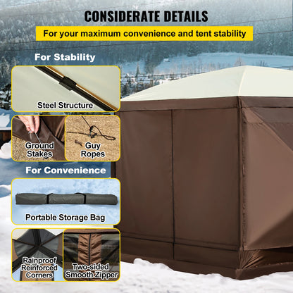 Pop-up Camping Gazebo Camping Canopy Shelter