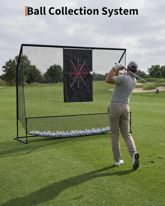 10x7.5FT Golf Practice Net for Indoor and Outdoor Use