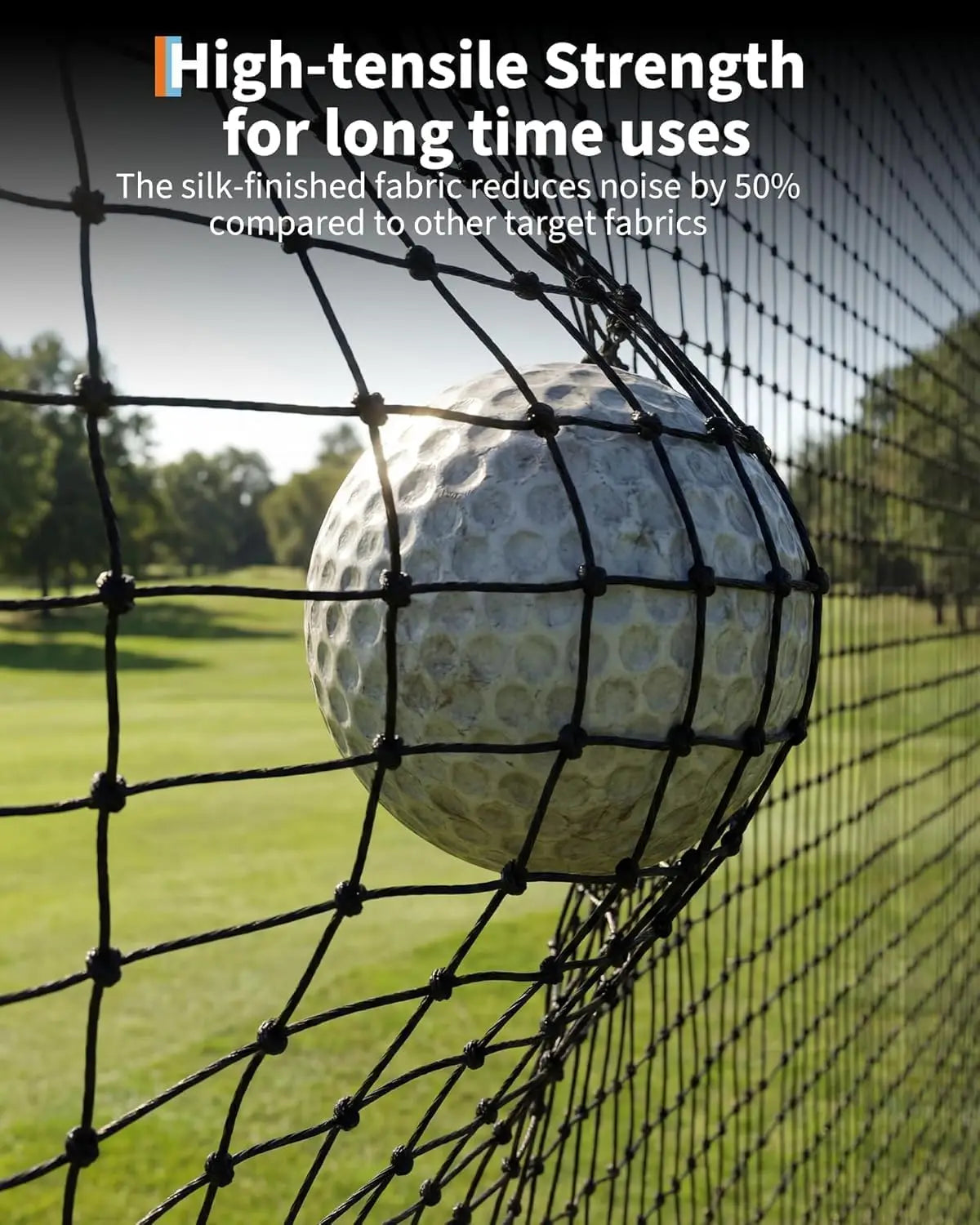 10x7.5FT Golf Practice Net for Indoor and Outdoor Use