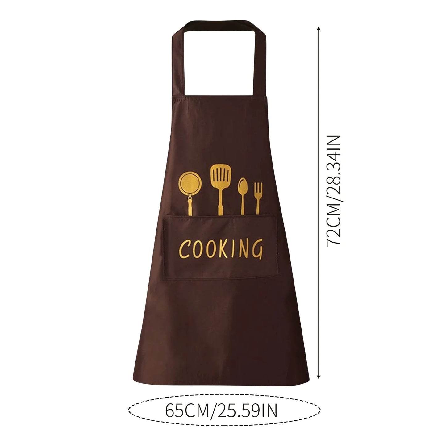 Printed Apron Unisex Kitchen Cooking
