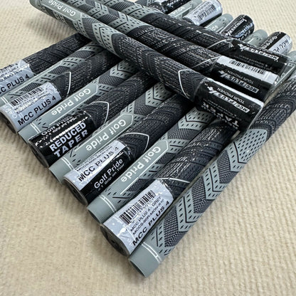 13 pieces of grey Golf Pride MCC PLUS4