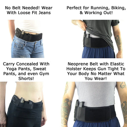 Tactical Portable Belly Holster Concealed Carry