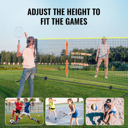 10/14/17FT Badminton Net Volleyball Net