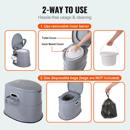 Portable Toilet for Camping Porta Potty