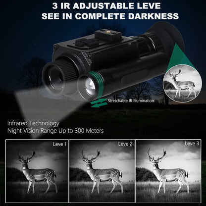 Helmet Night Vision Monocular