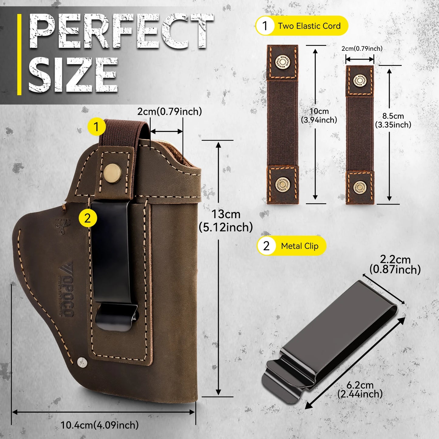 Leather 1911 Holster