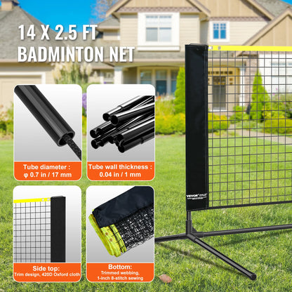 10/14/17FT Badminton Net Volleyball Net