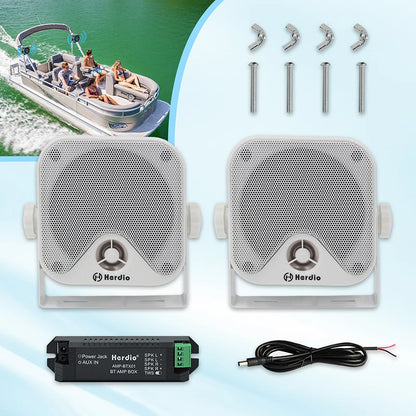 Waterproof Speaker Bluetooth Marine 100W
