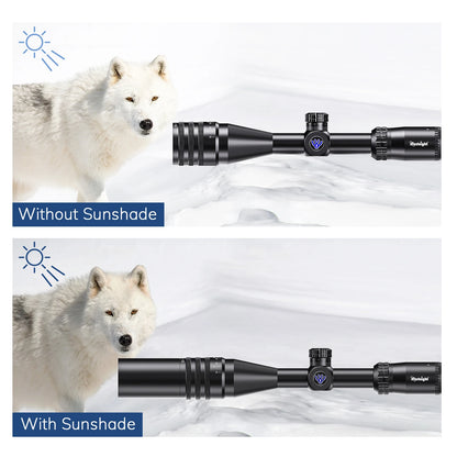 4-16x44 Hunting Scopes Red Green Illuminated Sight