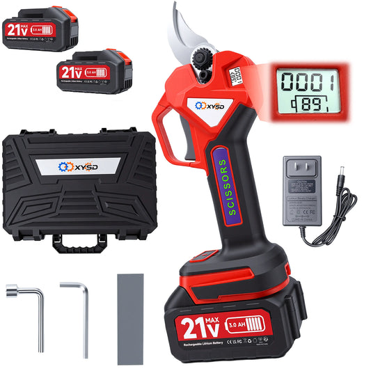 21V Electric Pruning Shears Cordless, Brushless