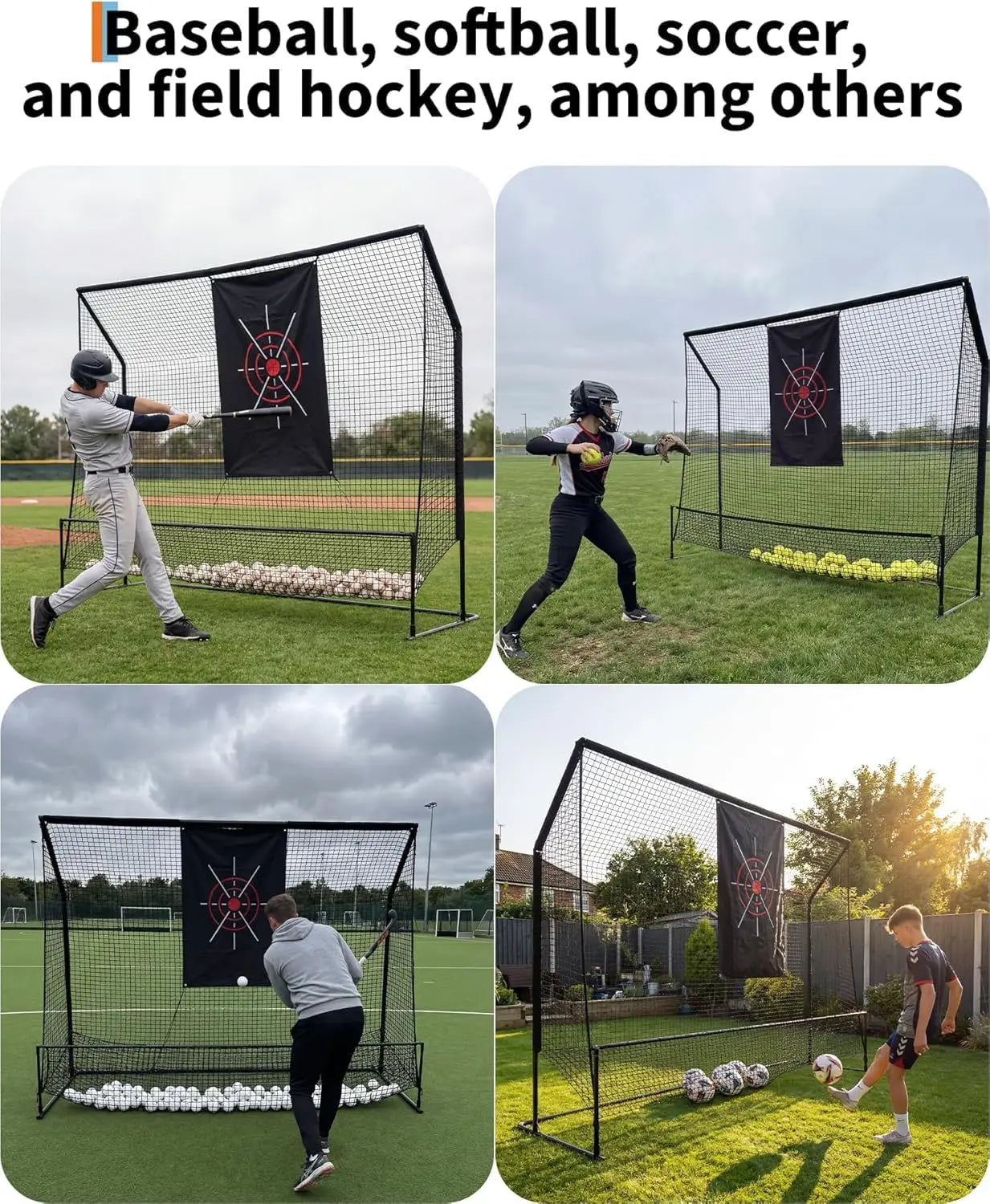 10x7.5FT Golf Practice Net for Indoor and Outdoor Use