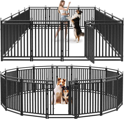 Dog Fence Outdoor Indoor, 40" Inch Height