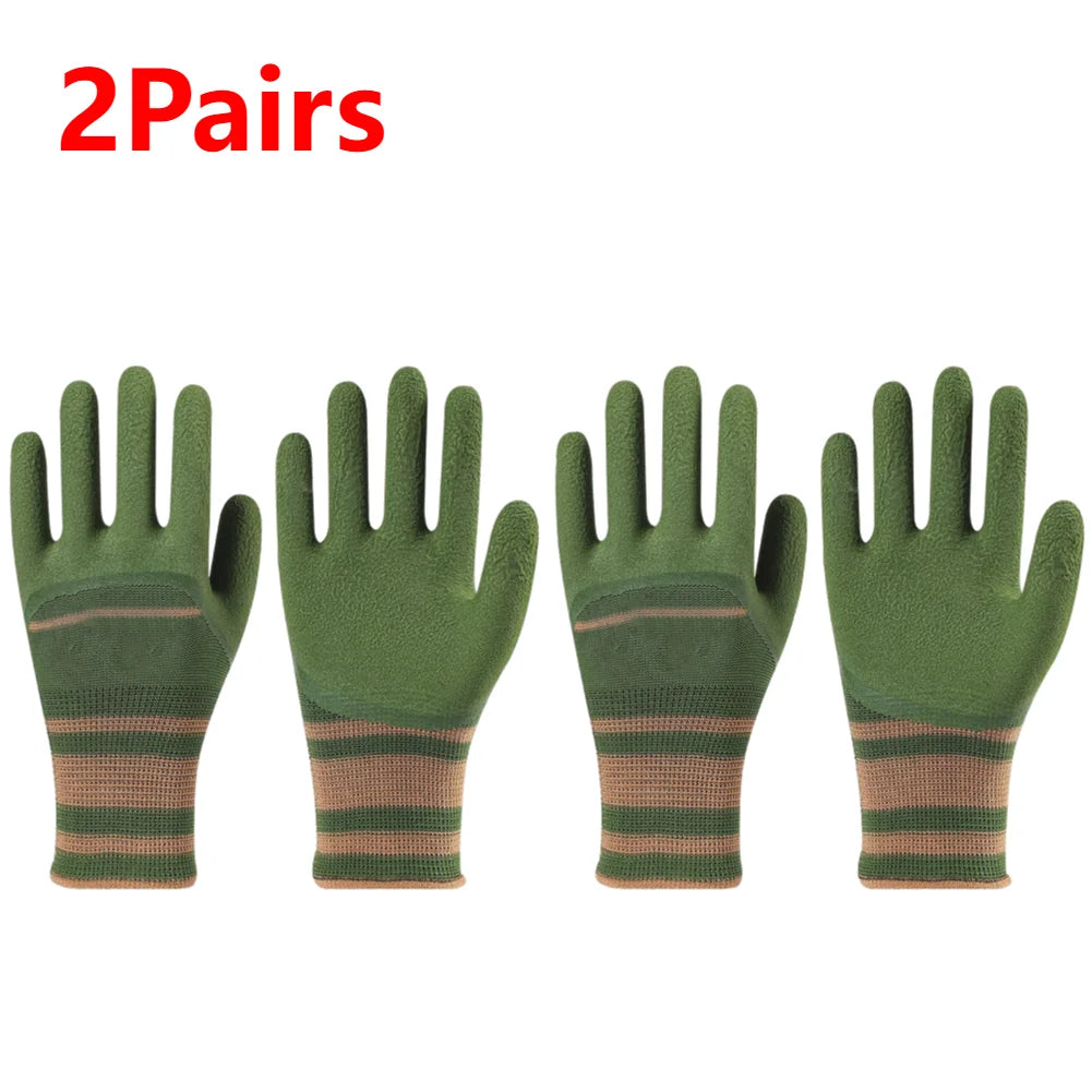1-10 Pairs Gardening Gloves Thorn Proof