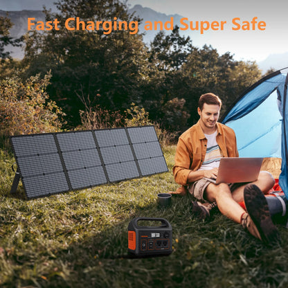 Portable Charger 40V 220W Foldable Solar Panel Kit
